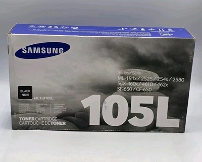 OEM~ MLT-D105L XAA 105L Original Samsung High-Yield Toner Cartridge Black - Image 1 of 4
