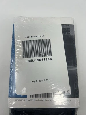 2014 Ford Focus Owners Manual With Case OEM Free Shipping - Image 1 of 4