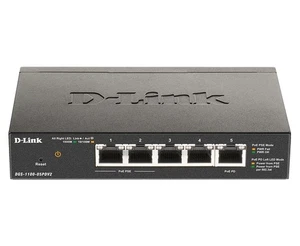 D-Link DGS-1100-05PDV2 5Port PoE-powered Gigabit Switch and PoE Extender - Picture 1 of 4