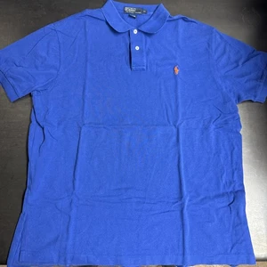 Polo para hombre de Ralph Lauren azul talla XL  - Imagen 1 de 4