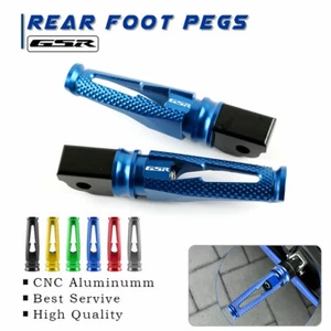 Motorcycle Rear Footrests Foot Pegs Footpeg Set for SUZUKI GSR 400 600 750 - Picture 1 of 37