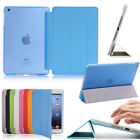 Smart Stand Magnetic New Leather Case Cover for iPad 2 3 4 Air Translucide Slim
