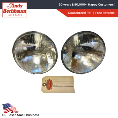 Lâmpadas de farol de feixe selado 6 volts dianteiro para caminhão Dodge Fargo 1940-1955 - Imagem 1 de 4