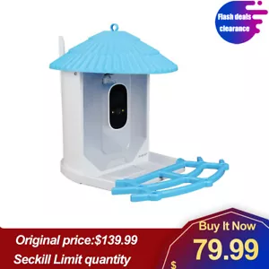 SVBONY SC101 Smart Bird Feeder with 1080P WiFi Camera AI Identify Bird Species - Picture 1 of 11