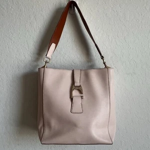 Dooney & Bourke Light Pink Leather Shoulder Bag READ! - Picture 1 of 14