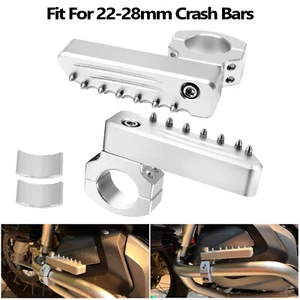 Highway Pegs 22-28mm Crash Bar Foldable Footpegs For Harley Pan America RA1250 - Picture 1 of 21