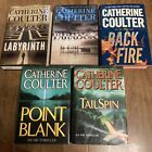 Catherine Coulter, "FBI Thriller" Novels, Lot of 5, 1st Editions, VG Cond (473)