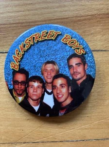 Vintage 1990's Backstreet Boys Pin Button Badge - Picture 1 of 1