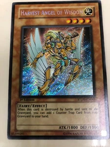 YuGiOh Harvest Angel of Wisdom Secret 1st Edition Strike of Neos STON-EN063 NM - Picture 1 of 1