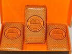 Crabtree & Evelyn Moroccan Myrrh 3 Triple Milled Soap Gift Set for Men NIB