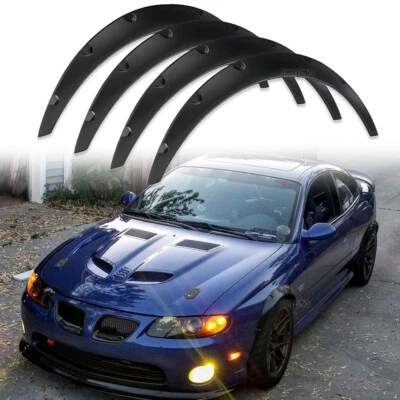 Kit de 4x 4,5" guardabarros llamaradas carrocería ancha arcos de rueda para Pontiac GTO Firefly G8 G6 Foto 1 de 4