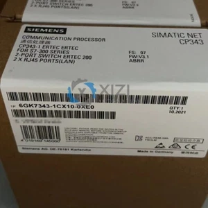 1PC NEW IN BOX Siemens 6GK7 343-1CX10-0XE0 6GK7343-1CX10-0XE0 - Picture 1 of 6