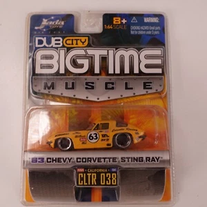 Dub City Bigtime Muscle '63 Chevy Corvette Sting Ray Neuer Jada Toys Auto - Bild 1 von 4