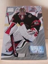 2022-2023 Skybox Metal Universe Hockey Mads Sogaard # PP-19 PREMIUM PROSPECTS