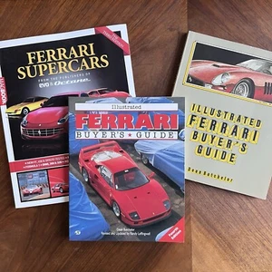 Vintage Ferrari Illustrated Buyer’s Guide Lot of 3 Books Evo & Octane Motorbooks - Picture 1 of 9