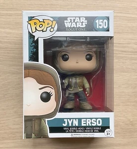 Funko Pop Star Wars Rogue One Jyn Erso Con Capucha #150 + Protector Gratis - Imagen 1 de 6