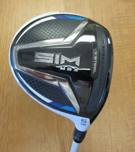 USED TAYLORMADE Japan SIM MAX #5 18° Fairway Wood TENSEI TM40 LADIES Shaft - Picture 1 of 9