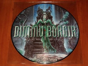 DIMMU BORGIR GODLESS SAVAGE GARDEN LP *RARE* PICTURE DISC VINYL 2000 COPIES LTD - Picture 1 of 2