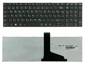 Balkan genuine keyboard Toshiba C850 L850 C870 C855 L870 P850 P855/TO87-YUG - Afbeelding 1 van 1