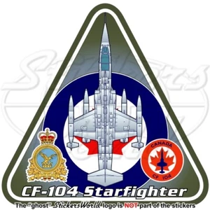 F-104 STARFIGHTER CANADA Lockheed-Canadair CF-104 Canadian AirForce RCAF Sticker - Picture 1 of 1