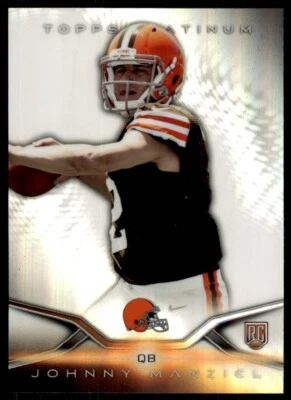 2014 Topps Platinum. Johnny Manziel Football Cards #126 - Image 1 of 2