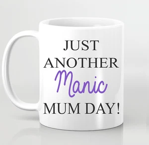 Just Another Manic MAMÁ Día Mamá Taza Amor Hogar Regalo Mamá Ocupada Mamá Mamá - Imagen 1 de 1