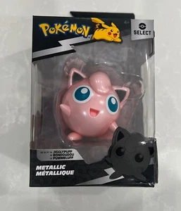 Figura de batalla de 3" Jazwares Pokemon Select Metallic Jigglypuff NUEVA limitada - Imagen 1 de 2