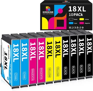18XL Cartucce Compatibili per Cartucce Epson 18XL 18 XL Multipack per Expression - Foto 1 di 12