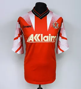 Leyton Orient Olympic Shirt Vintage Jersey Camiseta Home 1996-97 Size M - Picture 1 of 8