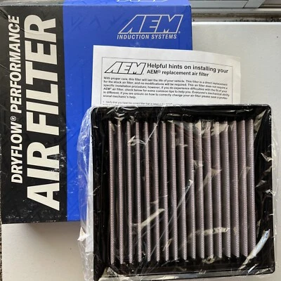 AEM 适用于 Subaru Impreza 2017-2018 L4-2.0L F/I DryFlow 空气过滤器 全新 — 第 1/4 张图片