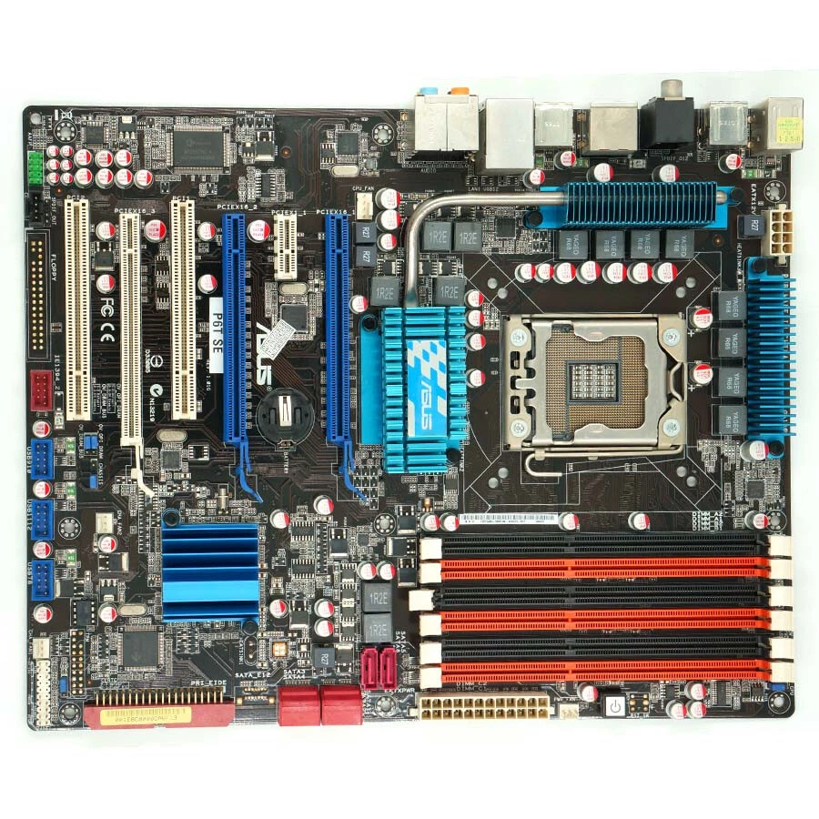 Placa Base ASUS P6T SE Socket 1366 DDR3 RAID eSATA - Imagen 1 de 1