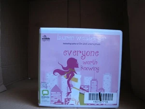 Lauren Weisberger's "Everyone worth Knowing" an Audiobook on CD - Picture 1 of 2