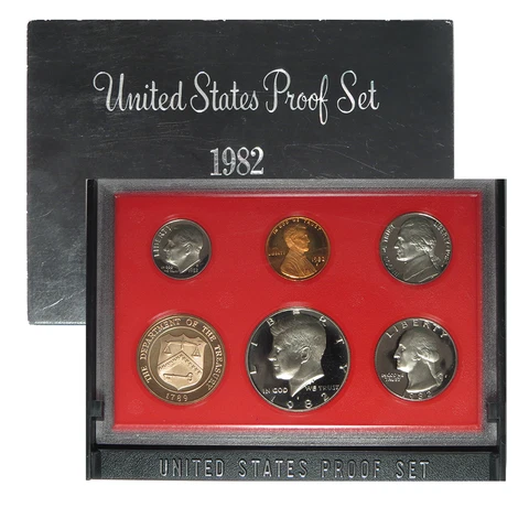1982-S U.S. Clad Proof Set Cover