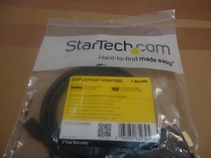 StarTech.com 6ft(1.8m) Mini DisplayPort to VGA Adapter - Afbeelding 1 van 5