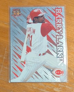 1996 Pacific Prisms #P16 Barry Larkin Reds - Picture 1 of 1