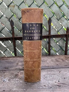 Todd & Bowman's "Physiological Anatomy and Physiology of Man", 1857 - Bild 1 von 9