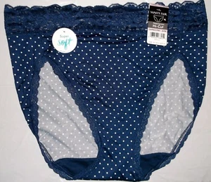 NWT Vanity Fair Flattering Lace 13280 Hi-Cut panty panties 6 M 7 L 8 XL 9 COLORS - Picture 1 of 25