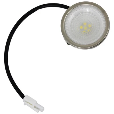 SPARES2GO UNIVERSAL Herdhaube LED Licht Lüftung Abzieher Lampe rund 54,5 mm 1,6 W 240 V