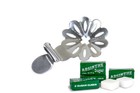 SWISS CROSS CLIP-ON ABSINTHE GRILLE (SPOON) & 10 SUGAR CUBES + FREE SHIPPING !!!