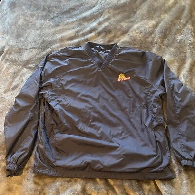 Chaqueta Sport-Tek Azul Sólido Cuello en V Manga Larga Bordada Borden Adulto Talla XL Foto 1 de 4