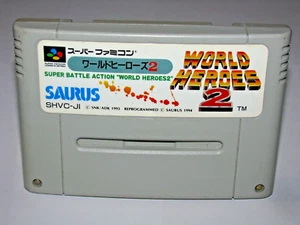World Heroes 2 Super Famicom SFC Japan import US Seller - Picture 1 of 2
