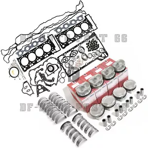 Engine Overhaul Pistons Gaskets Bearings Kit For BMW M5 M6 F10 F06 F12 S63N 4.4 - Picture 1 of 8