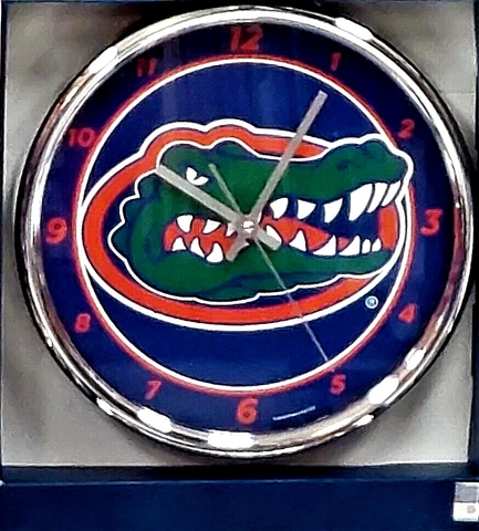 Florida Gators Chrome Plated Wall Clock Cover