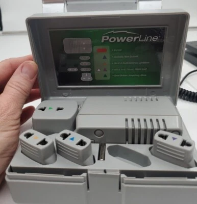 PowerLine Global Power Travel Voltage Converter #0900-27 - Image 1 of 4