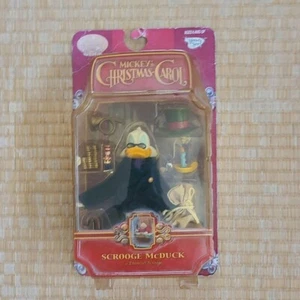 Disney Holiday Mickey's Christmas Carol Scrooge McDuck Figure Set Vintage - Picture 1 of 2
