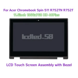 LCD Touch Screen Assembly 6M.H90N7.001 For Acer Chromebook Spin 511 R752TN R752T - Picture 1 of 4
