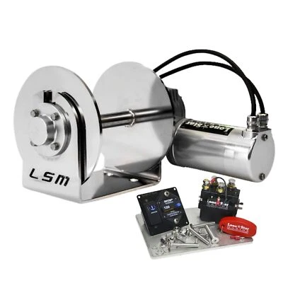 Anchor Winch GX1 KIT Lone Star Lone Star 600W Electric 200mm Drum up to 6m Boat - image 1 of 4