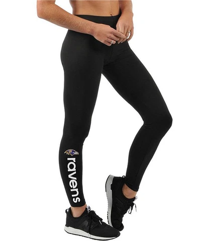 G-III Womens Baltimore Ravens Casual Leggings, Black, Small Cover