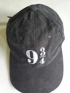 Used 9 3/4 HARRY POTTER & Deathly Hallows Part 2 Adjustable Hat - Picture 1 of 5