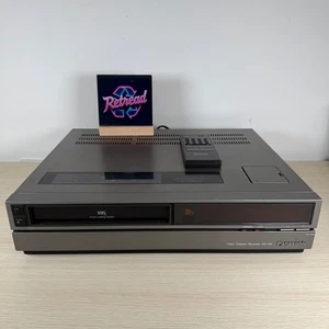 Panasonic NV-730 Silver Digital VHS Video Cassette, Vintage, VCR, Remote *READ* - Imagen 1 de 15